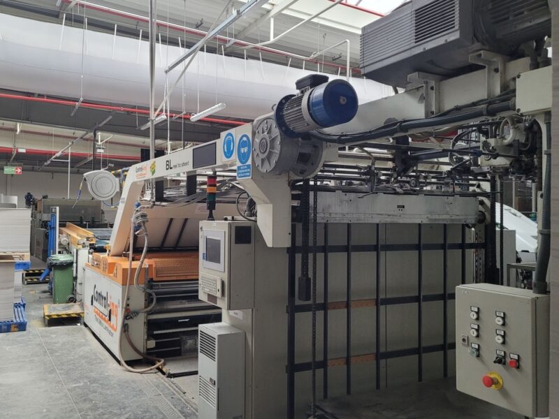 Maszyna kaszerująca Simon Control-ing BL 1600