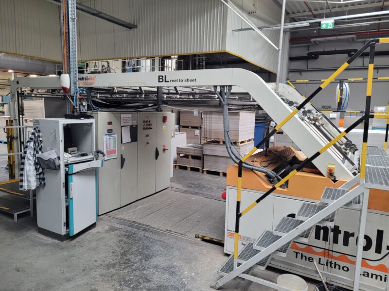 Maszyna kaszerująca Simon Control-ing BL 1600