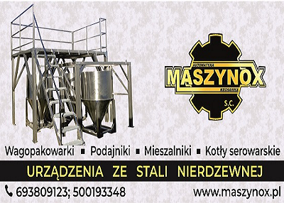 mieszalnik wstęgowy, poziomy , nierdzewny