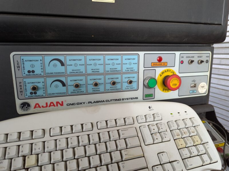 Wycinarka plazmowo/gazowa CNC AYAN PYP17030 Auto 260A 6000x2000
