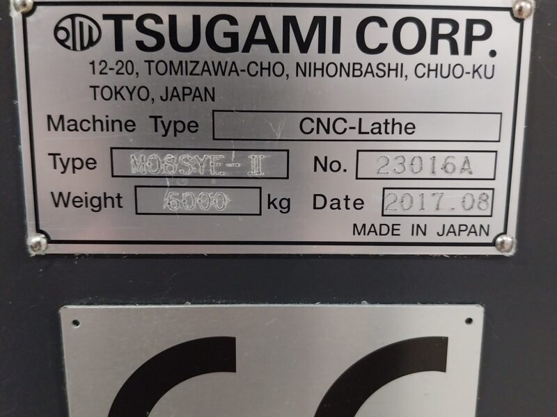 Centrum tokarskie TSUGAMI M08SY-II
