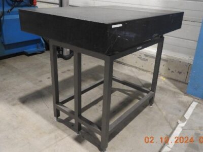 Stół pomiarowy DHARLA granitowy 120x80x15 cm