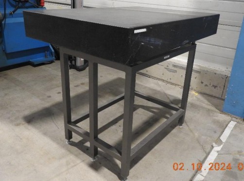 Stół pomiarowy DHARLA granitowy 120x80x15 cm