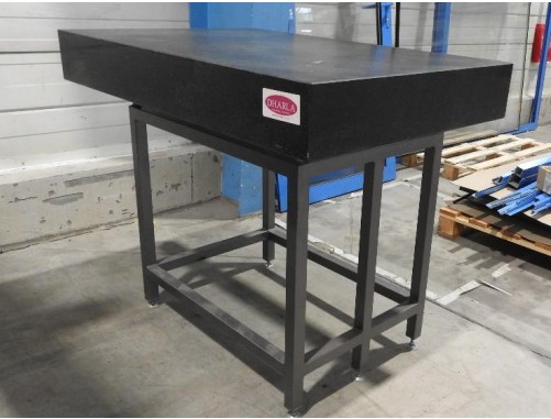 Stół pomiarowy DHARLA granitowy 120x80x15 cm