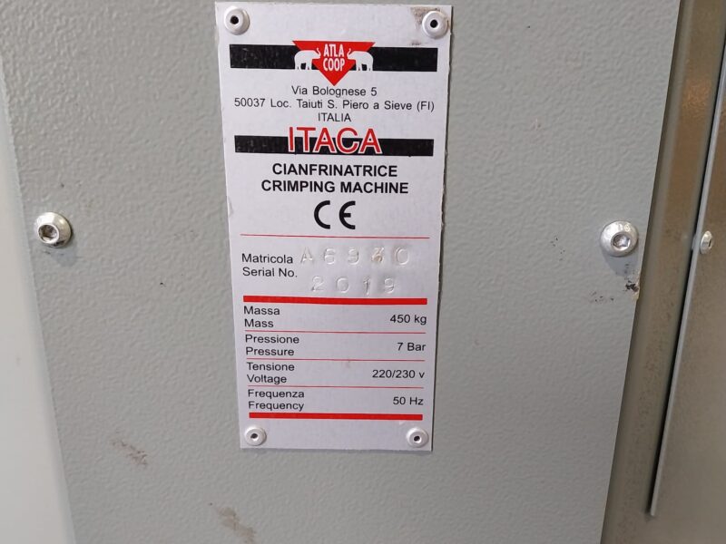 Itaca - Crimping Machine - Zagniatarka do narożników - stolarka, okna aluminiowe