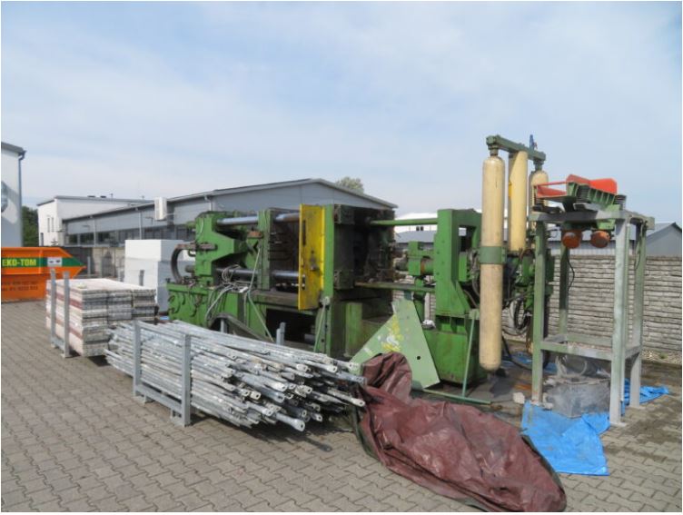 Syndyk sprzeda maszyny do przetwarzania aluminium za 75% ceny oszacowania