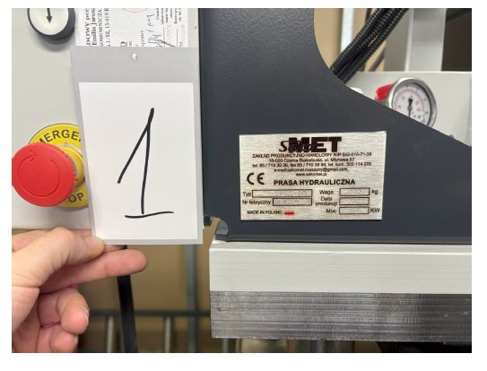 Prasa hydrauliczna Ultra Pras PGS-80