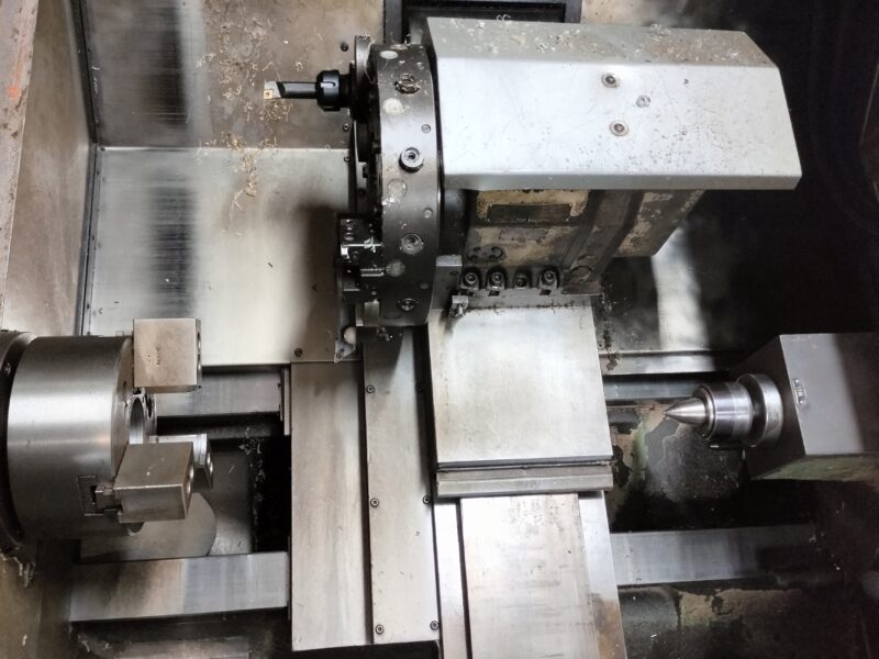 Tokarka CNC GILDEMEISTER NEF CT40 z wyciągiem wiórów + uchwyty szczęki