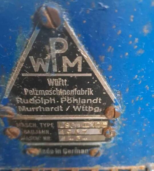 Maszyna garbarska Strzyżarka Pöhlandt LSCH II 125 - maszyny garbarskie