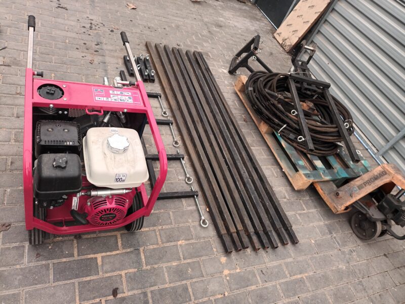 Frezarka kominowa hydrauliczna i agregat hydrauliczny HYCON HPP09