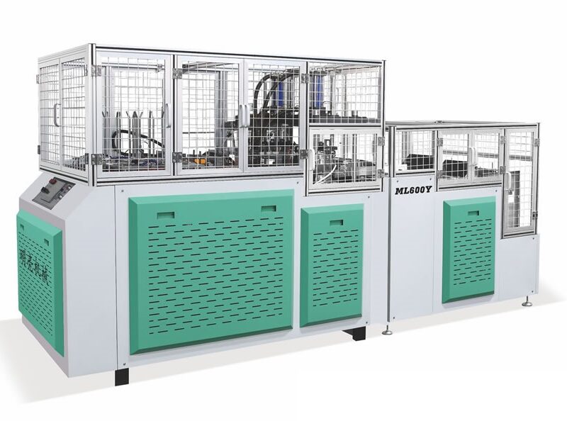 Automat hydrauliczny do tacek papierowych ML600Y-GP + komplet form