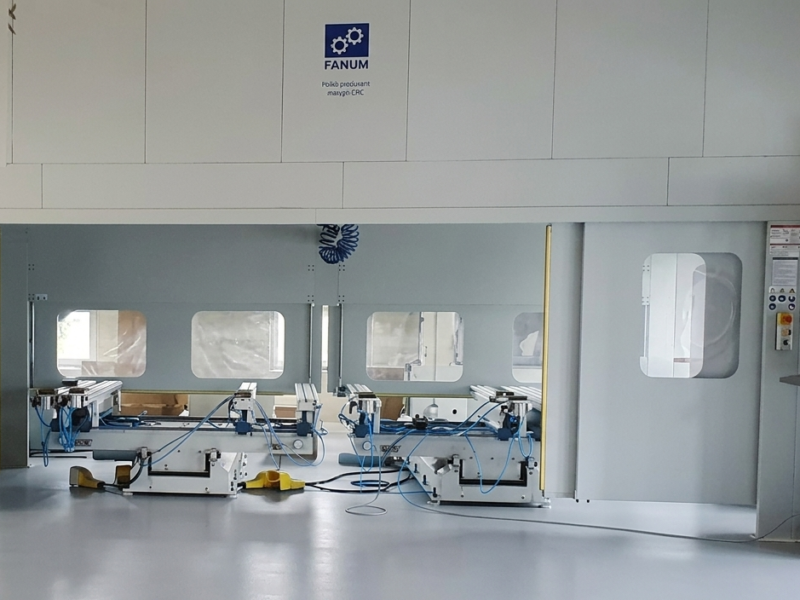 CNC FANUM SIGMA 6-osiowe centrum obróbcze
