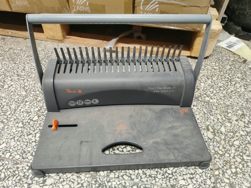 Bindownica Peach Star Binder 21 (PB200-21) – dziurkacz i oprawa do 350 kartek
