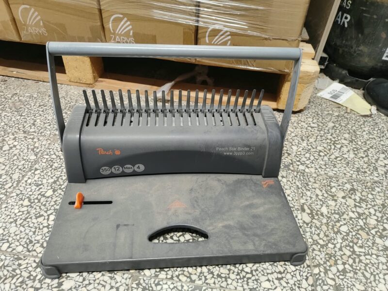 Bindownica Peach Star Binder 21 (PB200-21) – dziurkacz i oprawa do 350 kartek