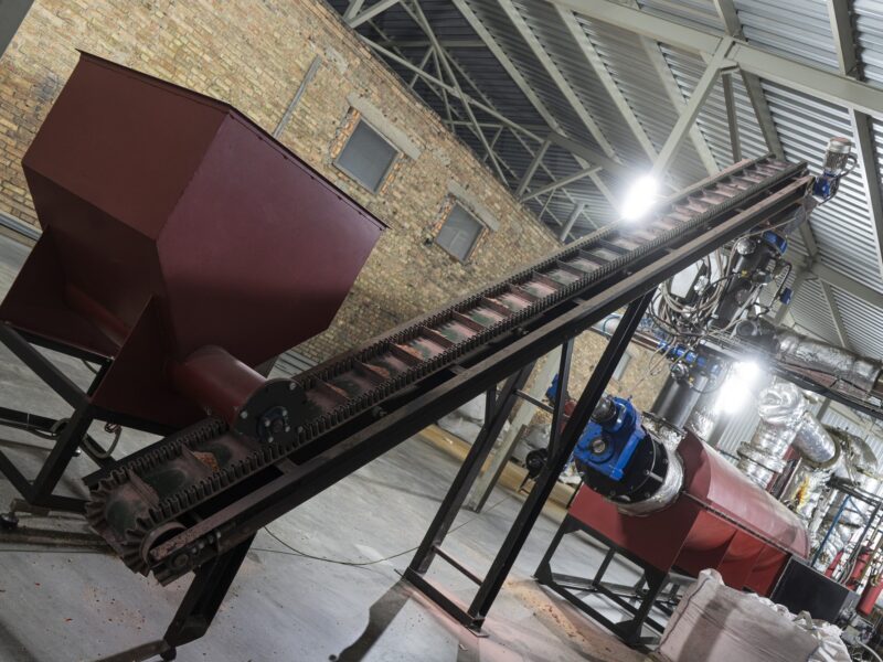 Nowa instalacja do pirolizy ciągłej PPUSH-150 (2024), 150 kg/h